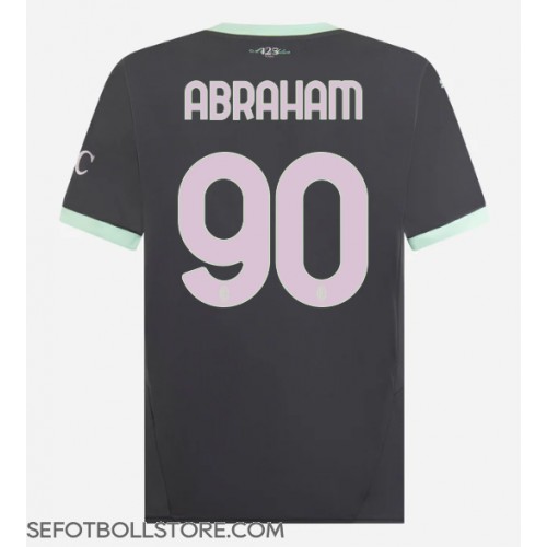 AC Milan Tammy Abraham #90 Replika Tredje Tröja 2024-25 Kortärmad